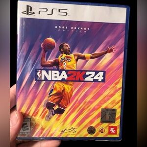 PS5 NBA 24 Kobe Bryant game. New in plastic